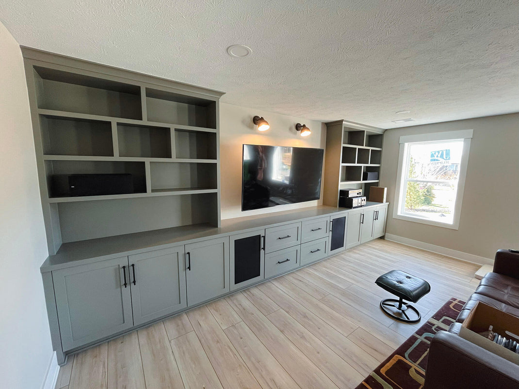 Box Elder Basement – Katt Design and Carpentry
